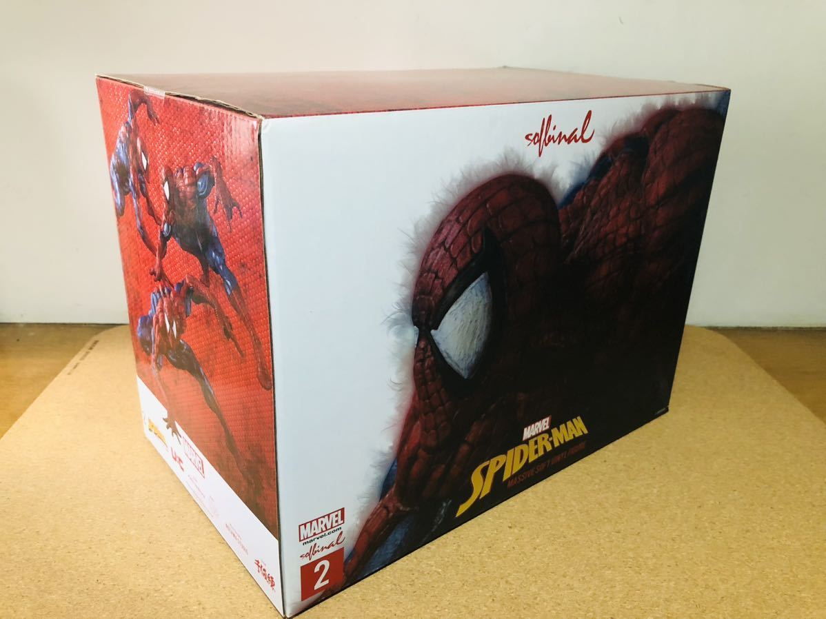 ソフビナル スパイダーマン ノンスケール ABS&PVC製 塗装済み 完成品