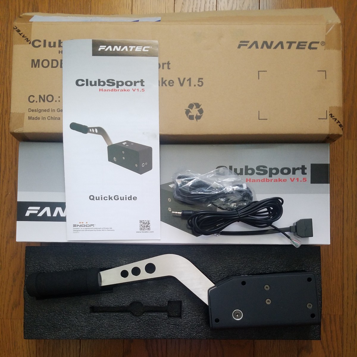 FANATEC Club Sport Handbrake V1.5 ファナテック ハンコン レーシング 