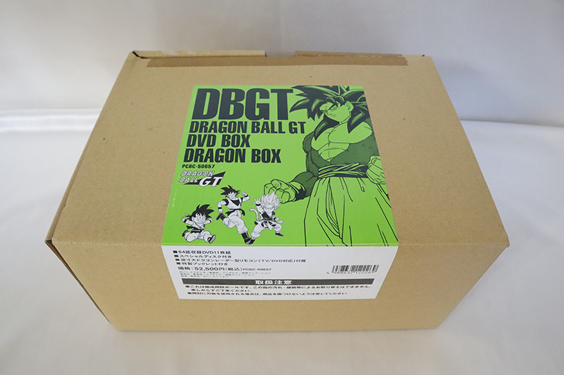 即決 中古 ドラゴンボール GT DVD BOX DRAGON BOX DVD ドラゴンレーダー型リモコン ブックレット 現状品