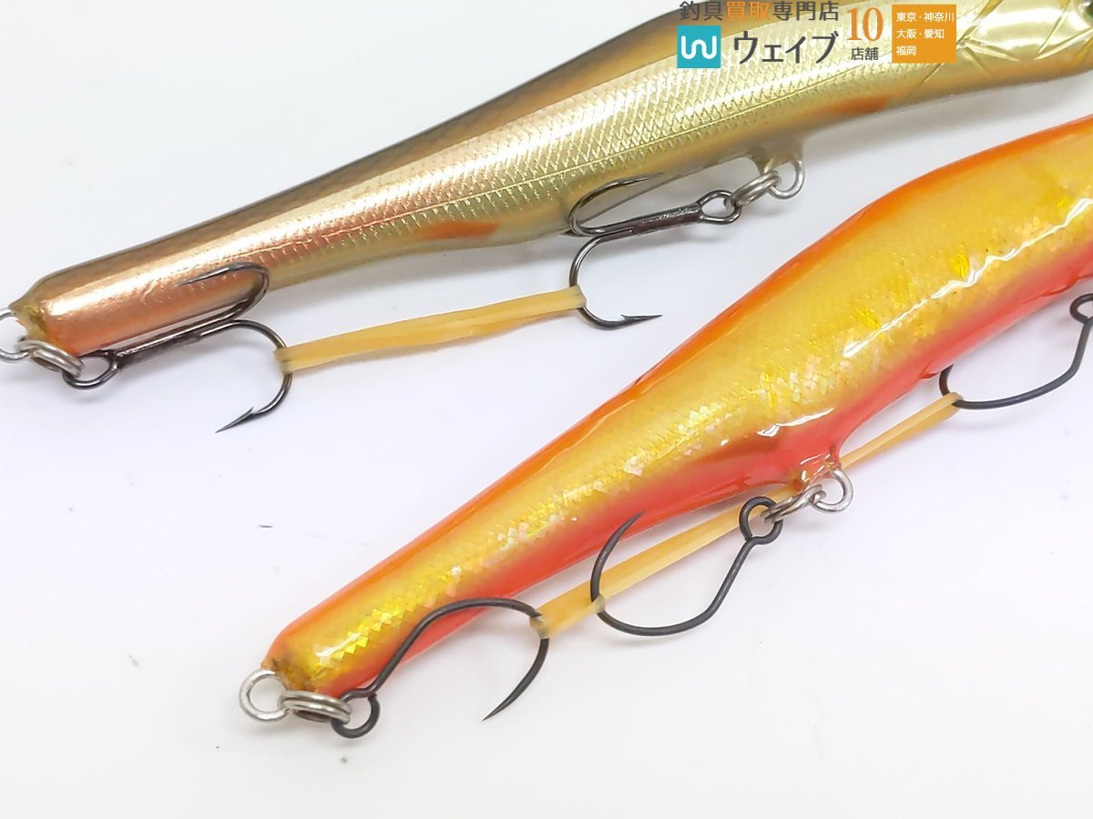 ザンマイミノー　3個セット ZANMAI ザンマイ ミノー 約13cm 他 ハンドメイドルアー 計6点セット 美
