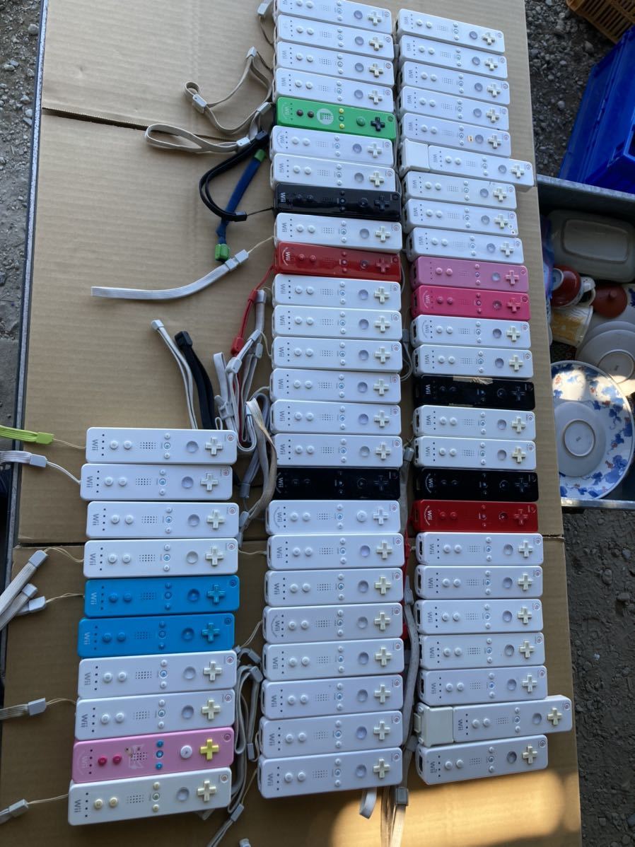 1 任天堂 Wii リモコン 60個セット 純正 RVL-003 コントローラー 動作未確認