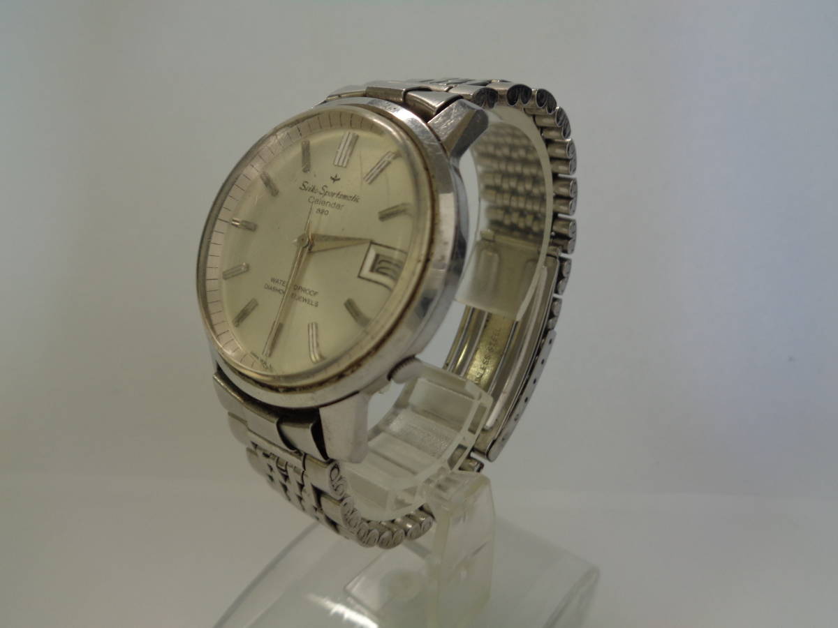 Seiko セイコー Sportsmatic スポーツマチック Calendar 820 17石 1625