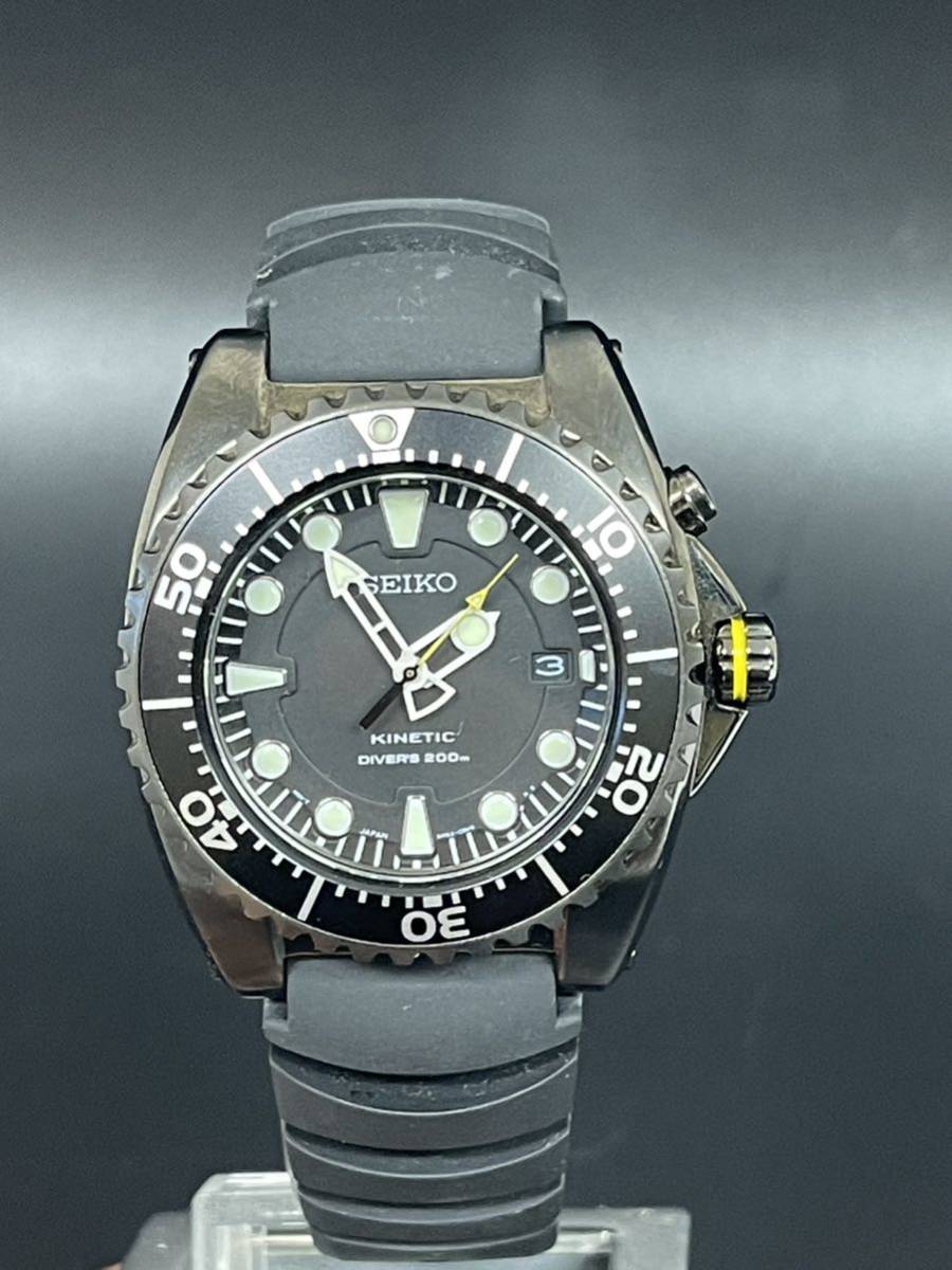 SEIKO KINETIC DIVER 200m セイコー プロスペックス キネティック 