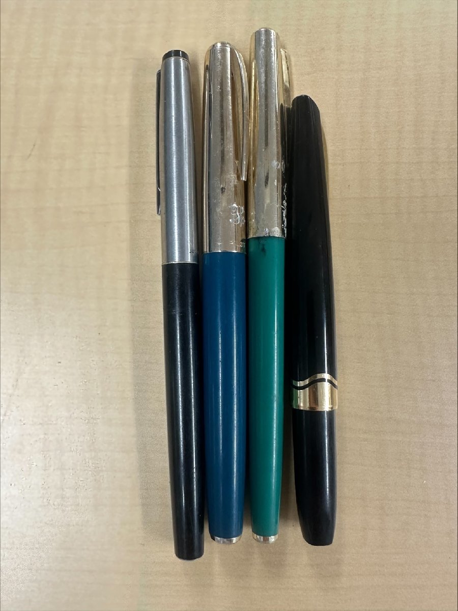 80】1円～ 万年筆 14K 4本セット 汚れあり 傷あり 壊れあり 現状品