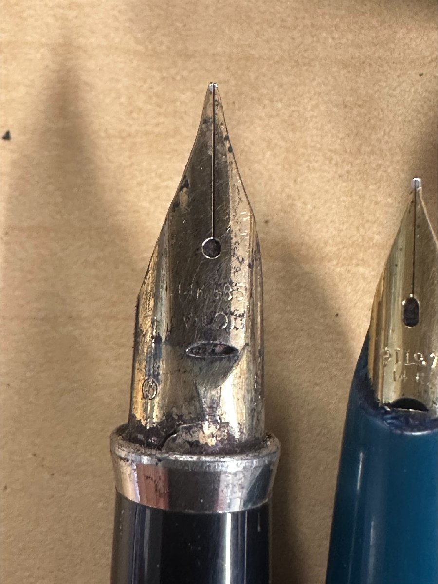 80】1円～ 万年筆 14K 4本セット 汚れあり 傷あり 壊れあり 現状品