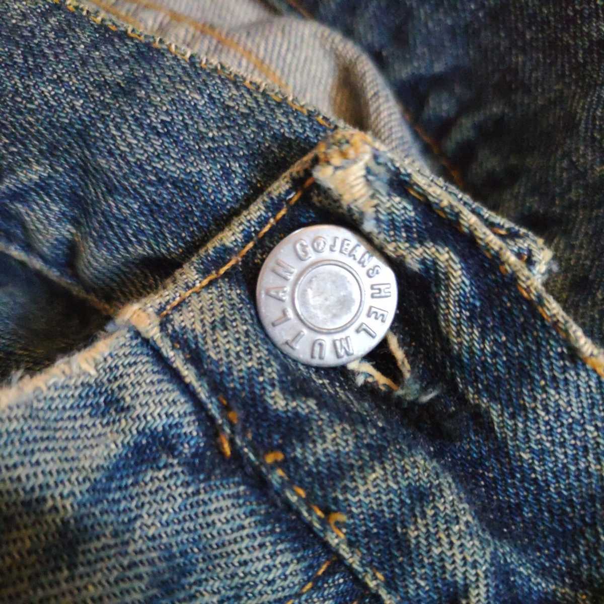 AW1998 helmut lang PAINTER DENIM PANTS ペイント ペンキ デニム 