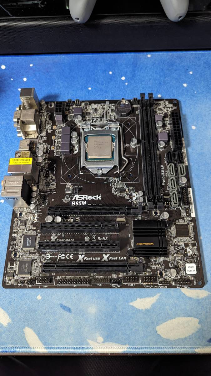 動作品】Intel Core i7 4770 + マザーボード + メモリ16GB【セット
