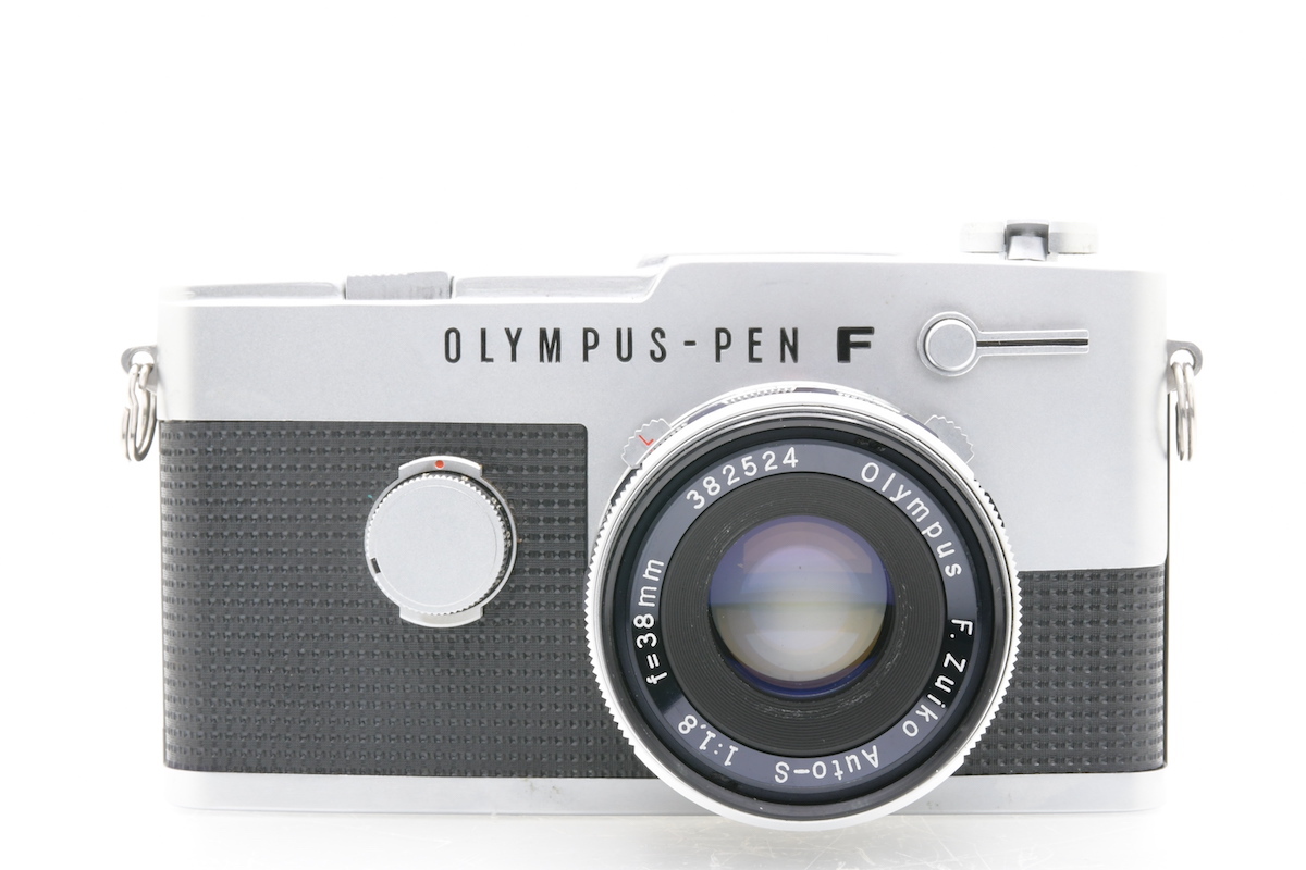OLYMPUS PEN-FV + F.Zuiko Auto-S 38mm F1.8 オリンパス MF一眼レフ ハーフ