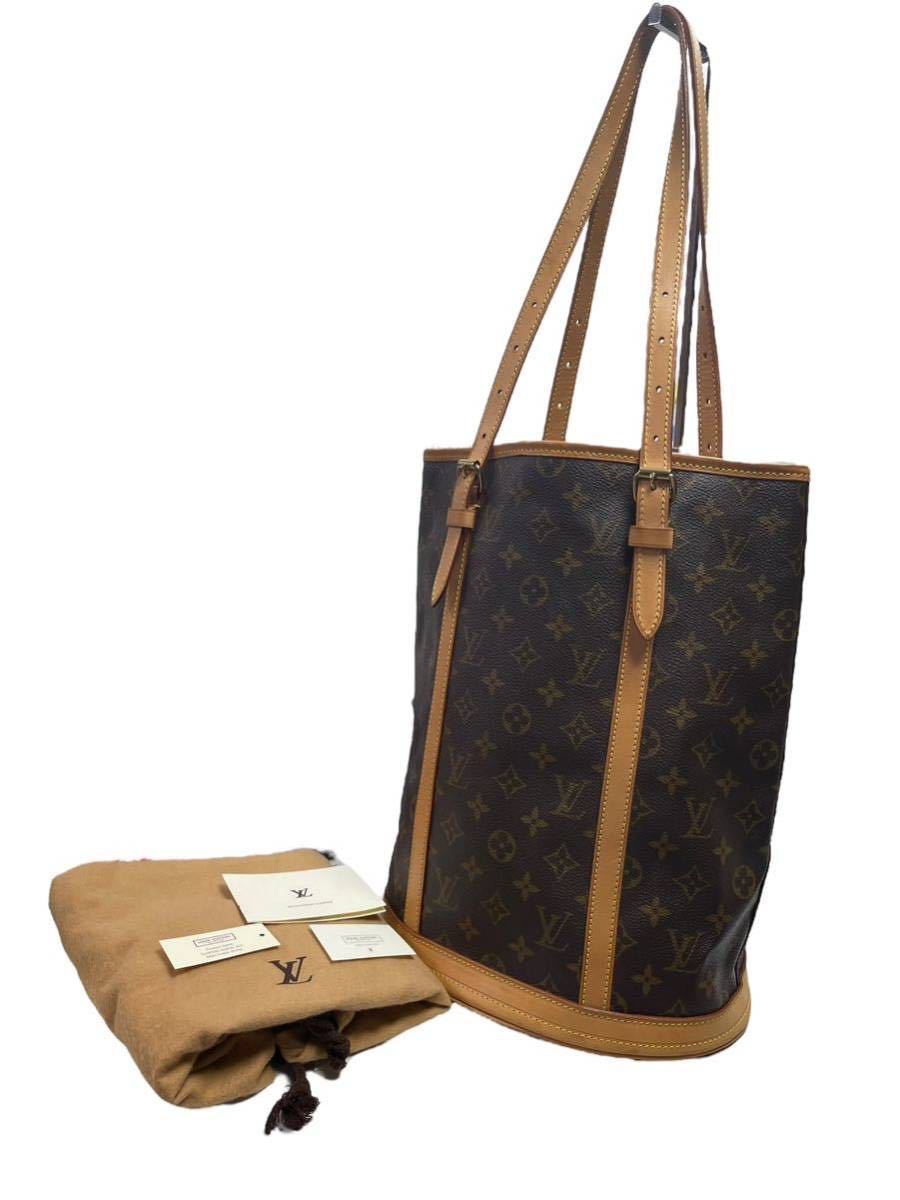 LOUIS VUITTON ルイヴィトン ショルダーバッグ バケット GM モノグラム