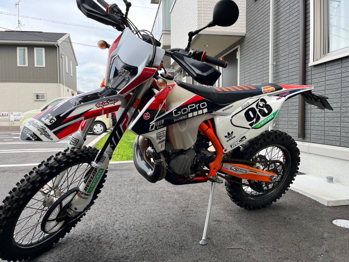 公道仕様 ナンバー有 2スト KTM 2019 EXC250 TPI SIXDAYS V-FORCE4R 付き