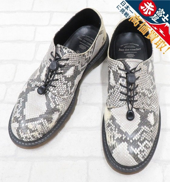 2S8206/foot the coacher S.S.SHOES PYTHON フットザコーチャー