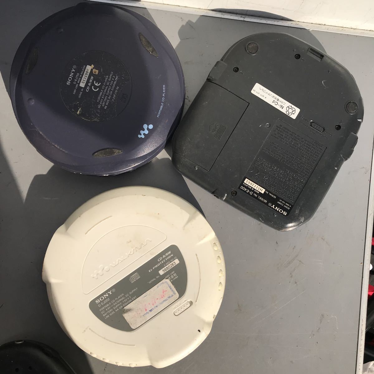 中古品 Panasonic SONY CDプレーヤー ままとめて 発送サイズ80cm