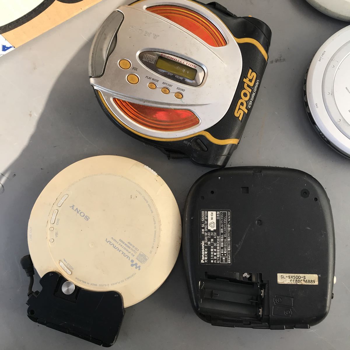 中古品 Panasonic SONY CDプレーヤー ままとめて 発送サイズ80cm