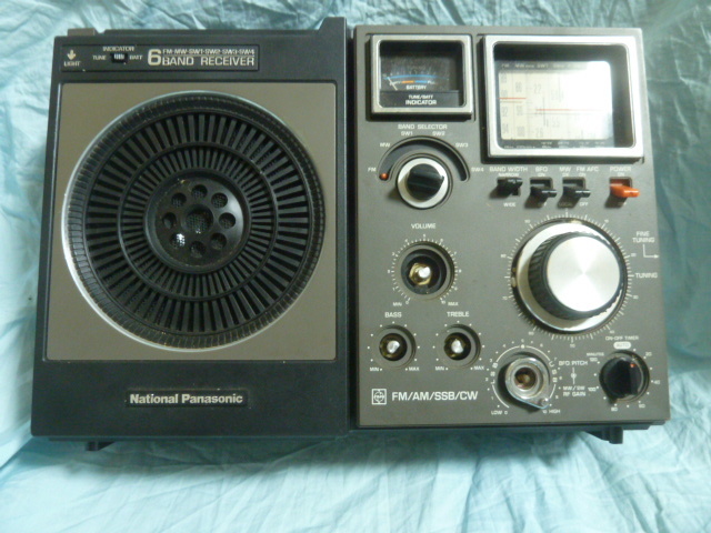 ジャンク National Panasonic クーガー 6BAND RECEIVER RF-1188 【公式