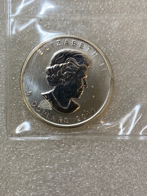 メイプル 銀貨 シルバーコイン SILVER COIN 純銀 インゴット 銀貨 1