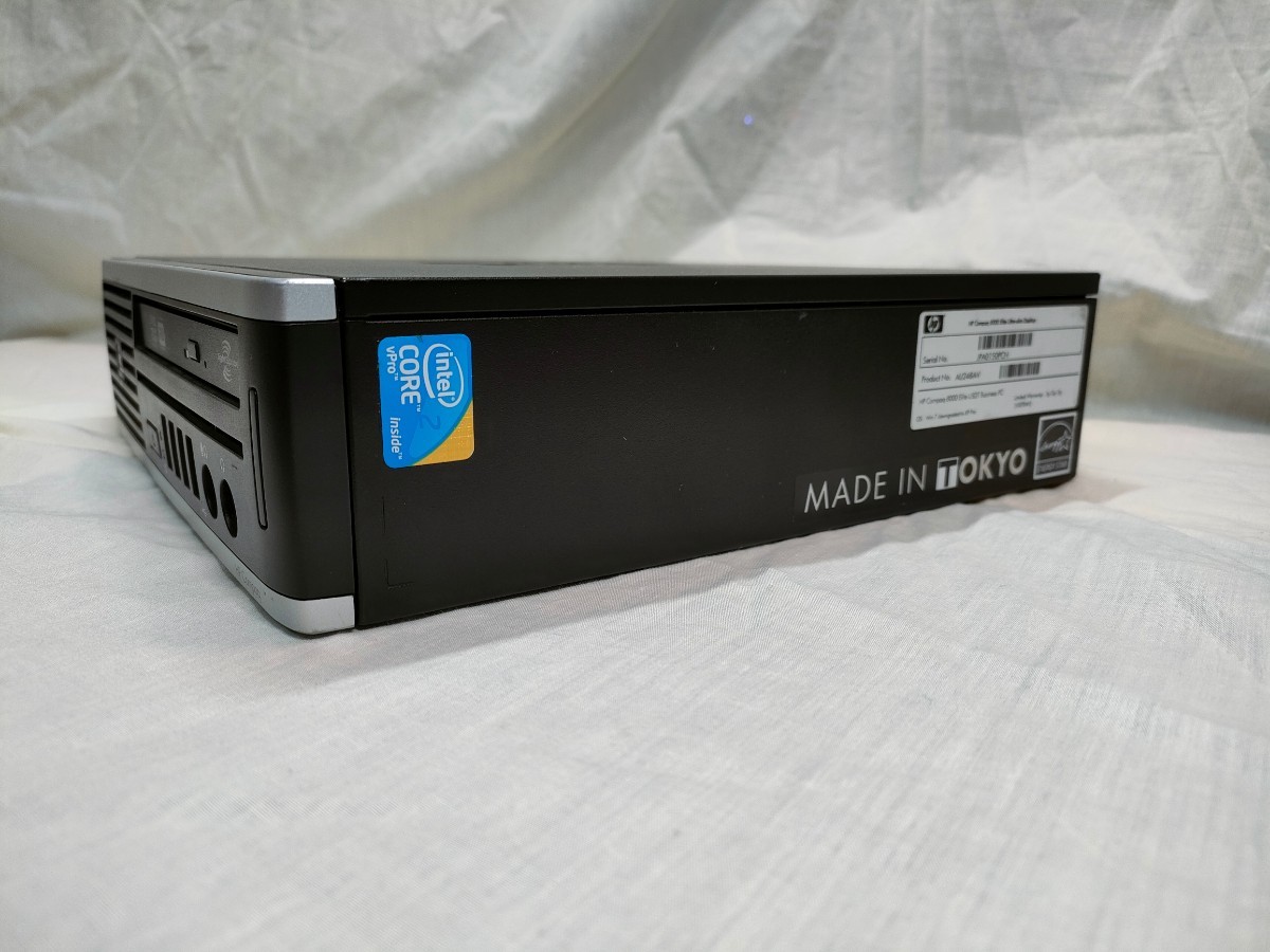 小型PC 純正ACアダプター付き Windows7リカバリー済 HP 8000Elite usdt