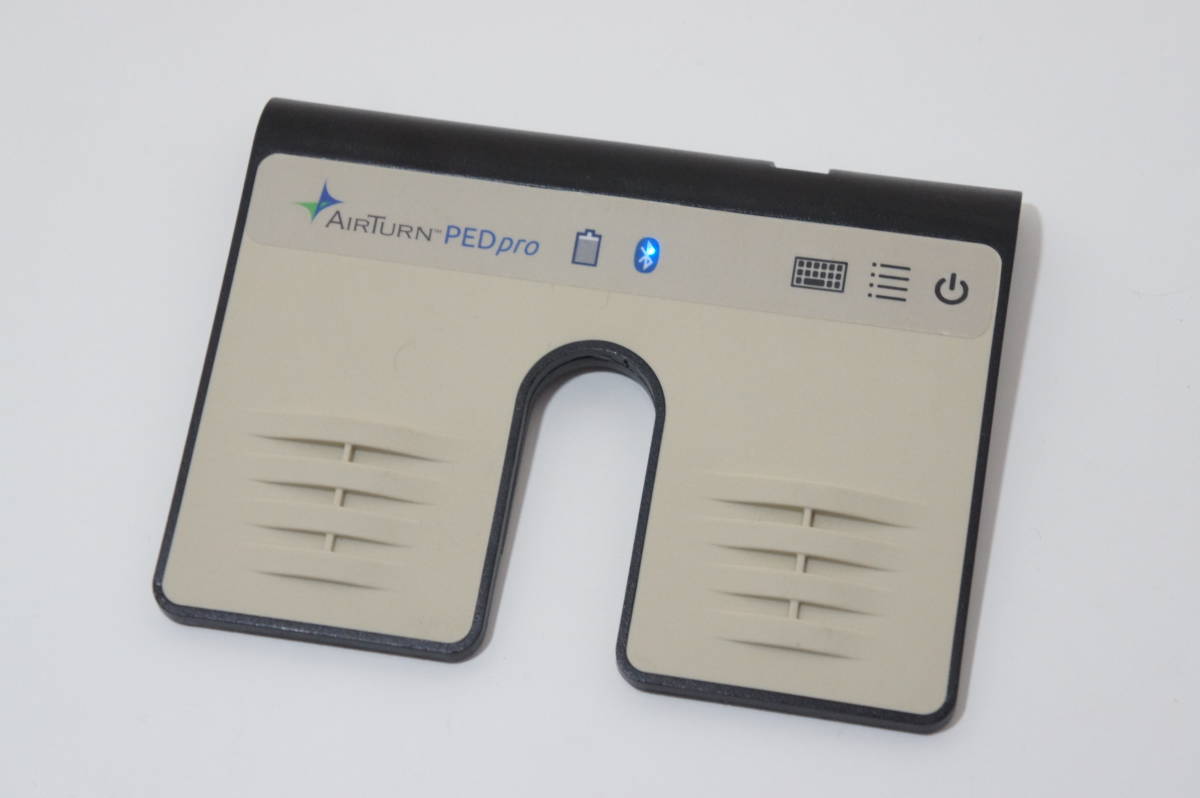 AirTurn PEDpro フットスイッチ AirTurn PED Pro 譜めくりフットスイッチ エアターン Bluetooth この
