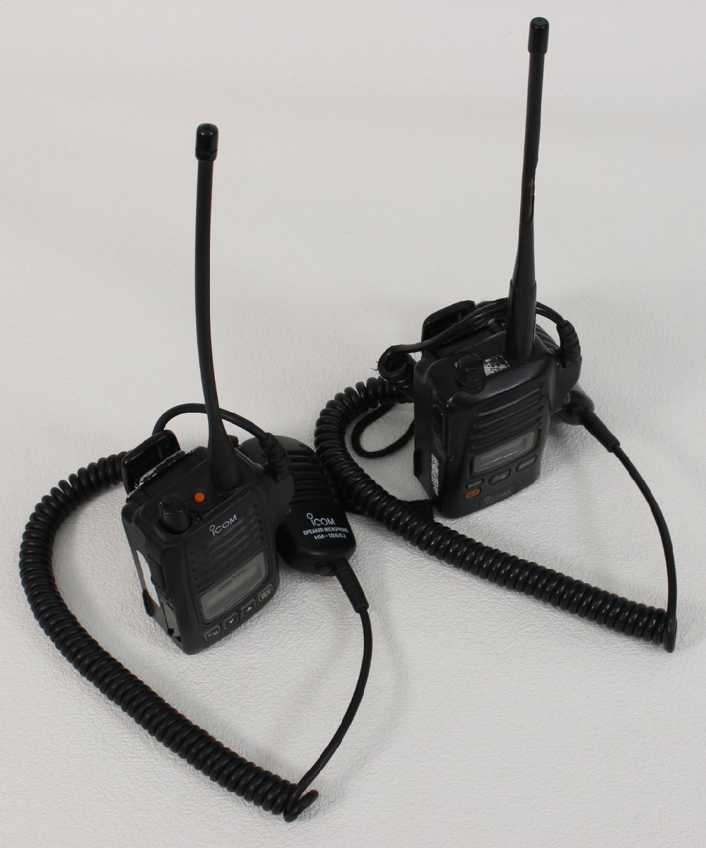 ◇現状品◇ ICOM アイコム IC-UH34CTM&IC-DU65C 携帯型デジタル