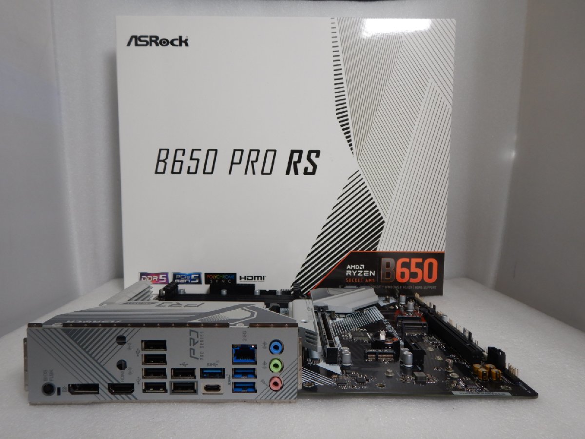 サイコム】 ASRock B650 PRO RS (ATX/Socket AM5) @Used@ u1016F