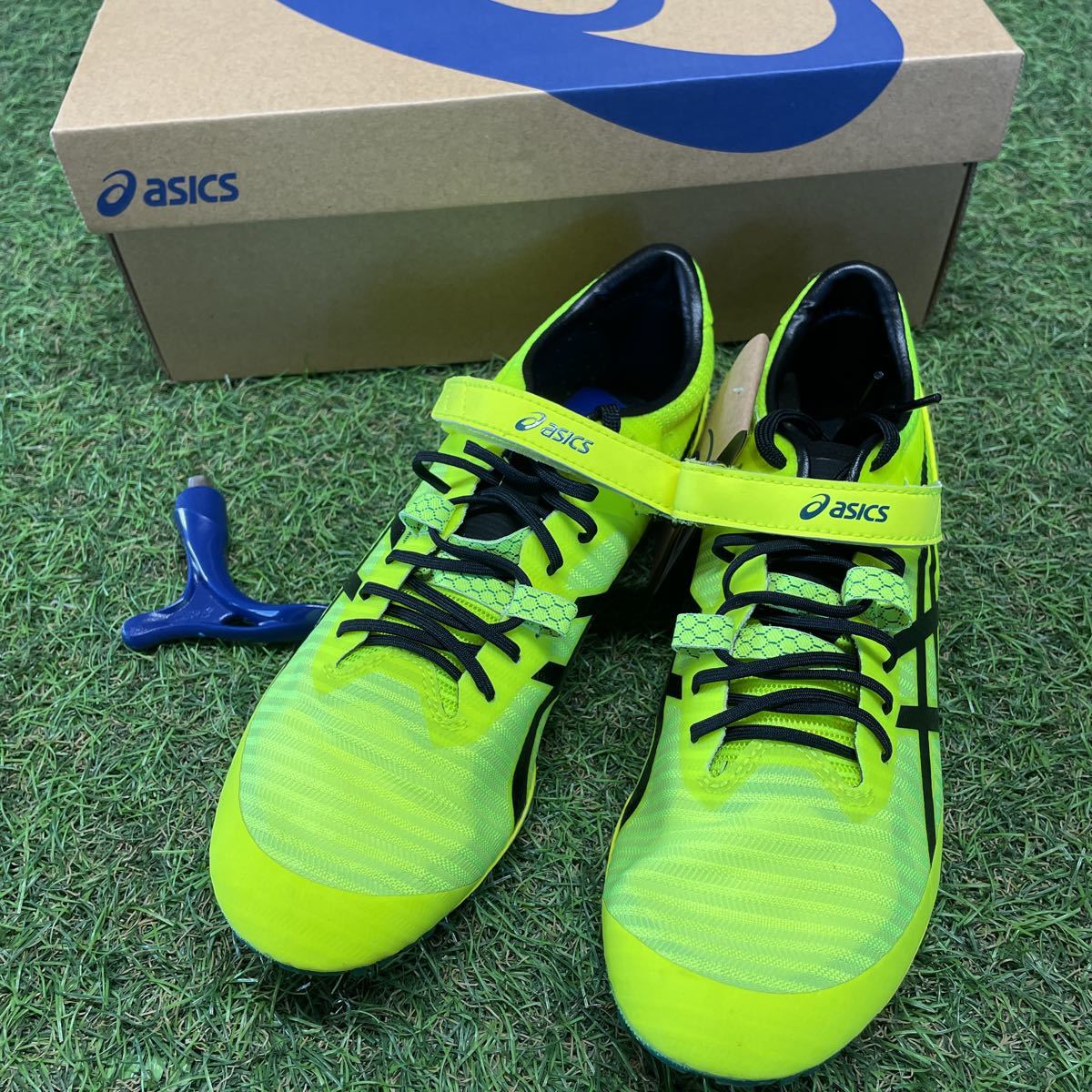 VI311 R asics アシックス SP BLADE91093A137-750 27.0㎝ 陸上競技用スパイクシューズ オールウェザートラック専用 未使用 展示品 スパイク