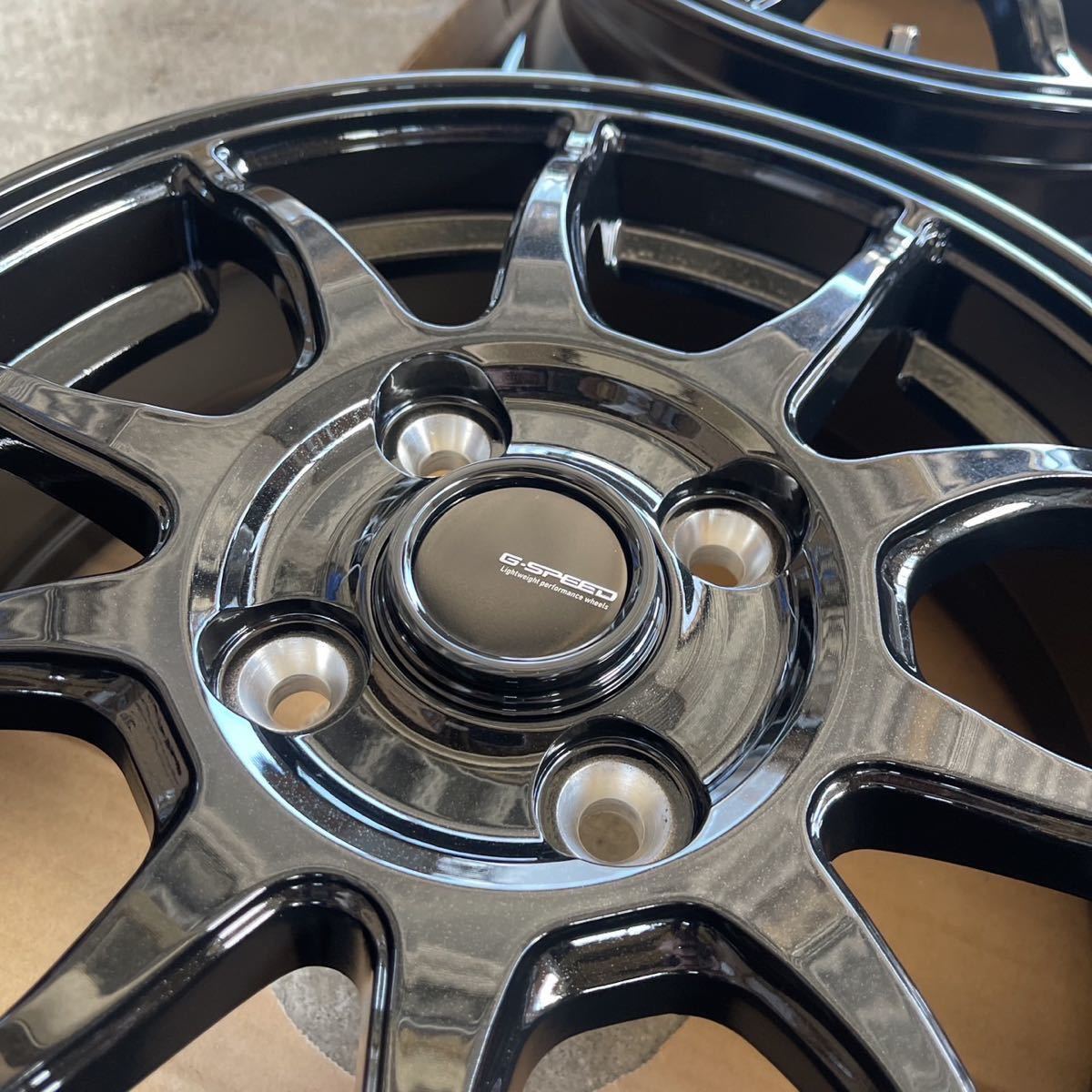 G06】14×4.5J+45 100/4H G.Speed G-06 14インチ4.5J+45 4H100 G 