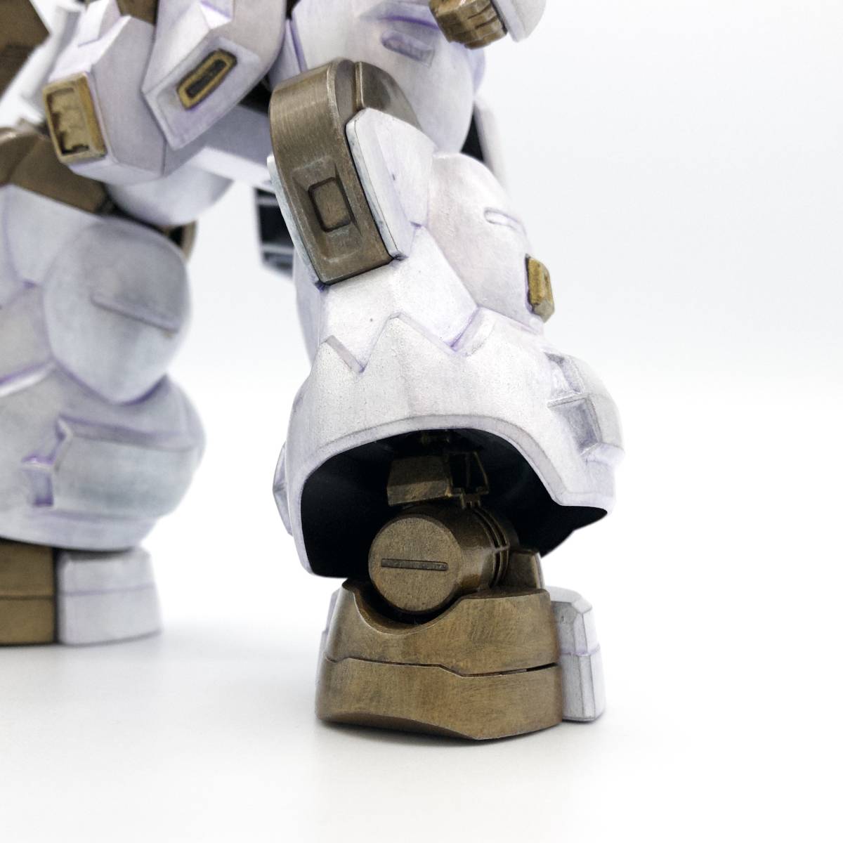 HG ラングランズ社 ディランザ 水星の魔女 全塗装 塗装済 完成品 筆 