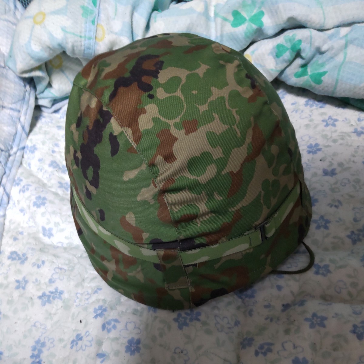 陸上自衛隊 88式鉄帽 Ⅱ型迷彩ヘルメットカバー付き 大号 レプリカ 難