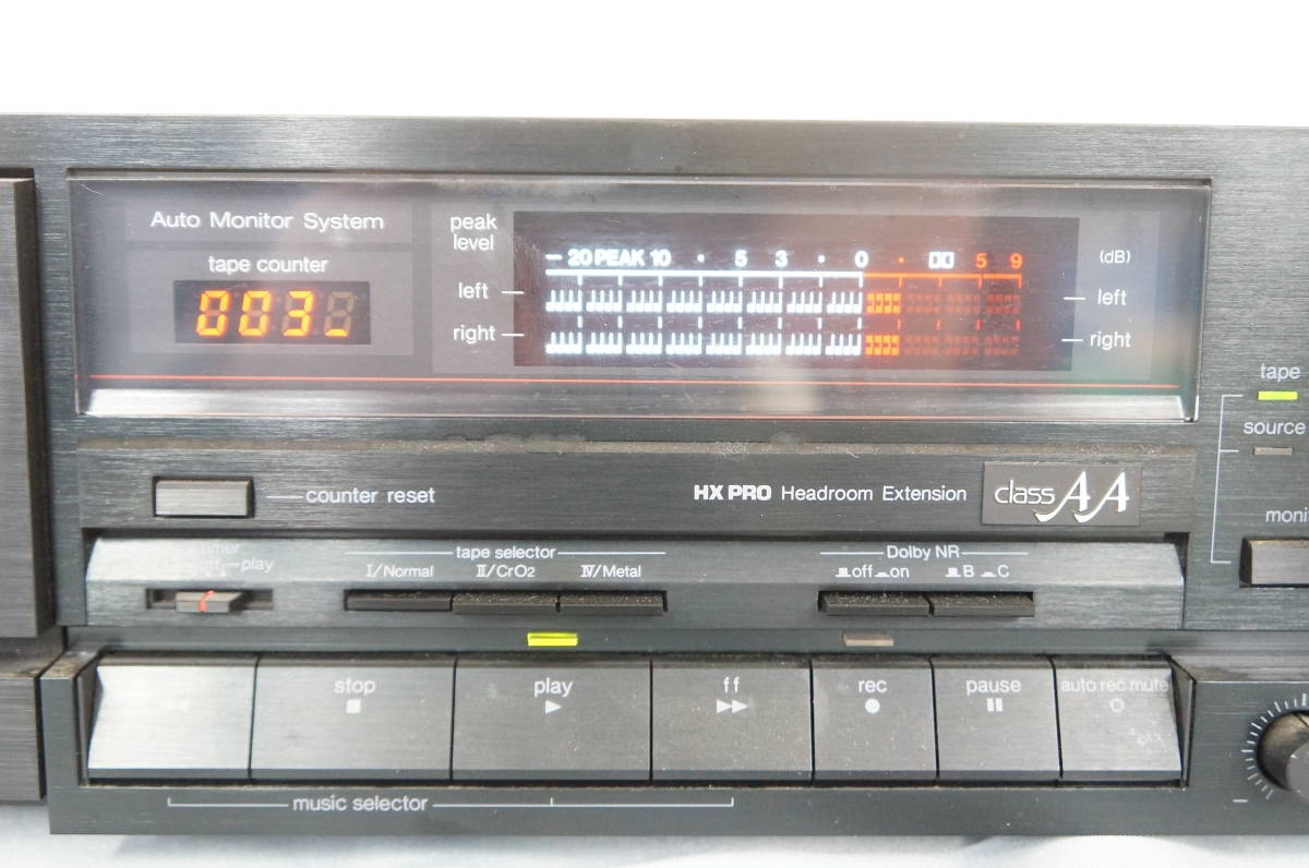 HOT，正規品】 Technics テクニクス RS-B705 ステレオ カセットデッキ