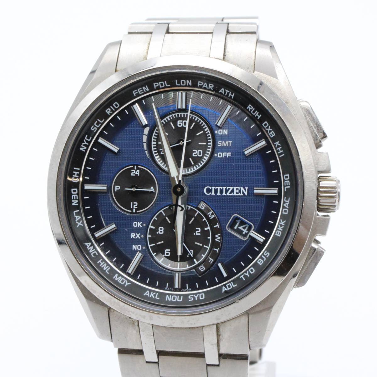 CITIZEN シチズン】 ATTESA アテッサ Eco-Drive エコドライブ H804
