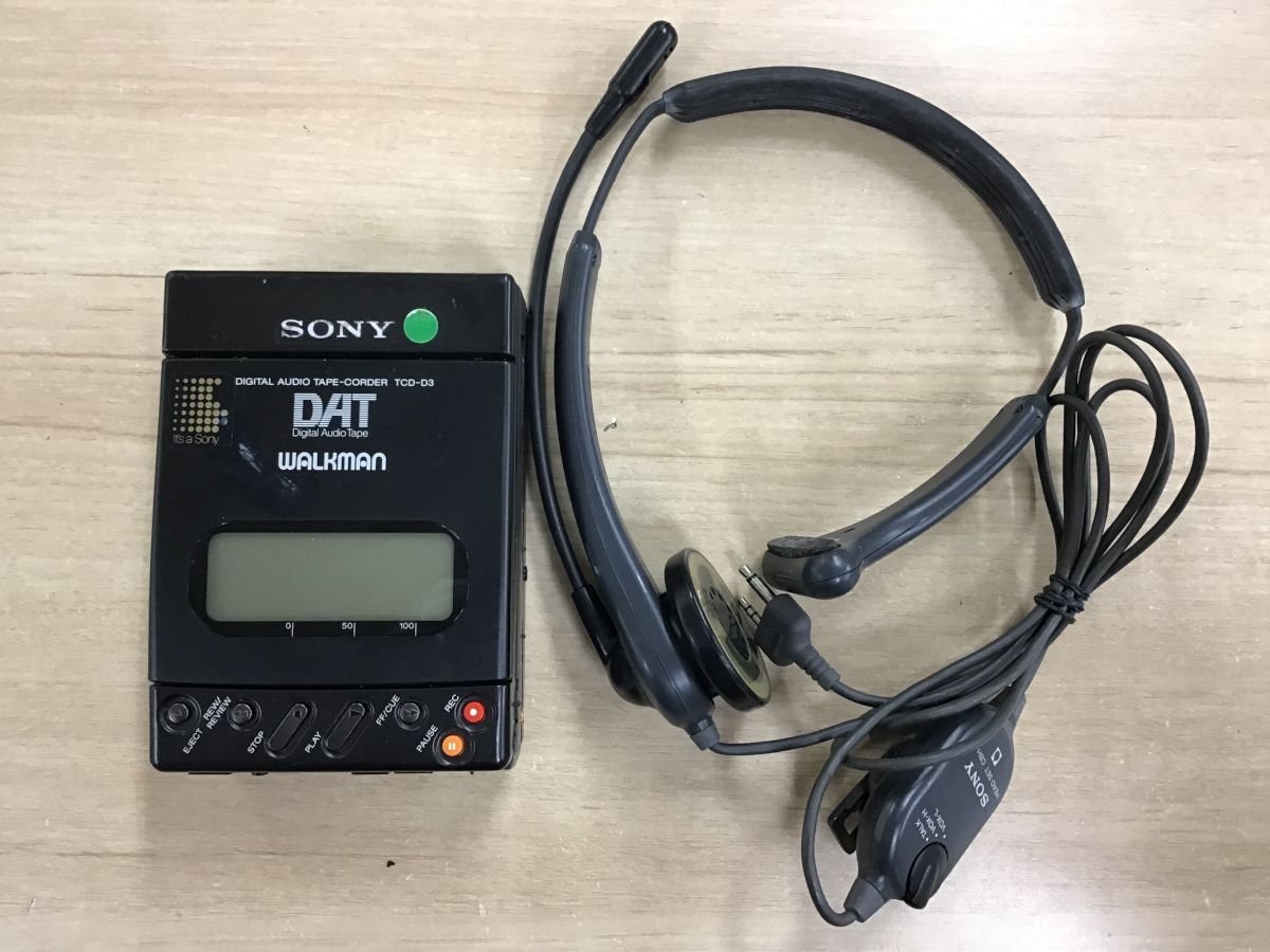 SONY TCD-D3 ソニー デジタルオーディオテーププレーヤー DAT◆ジャンク品 [1386JW]