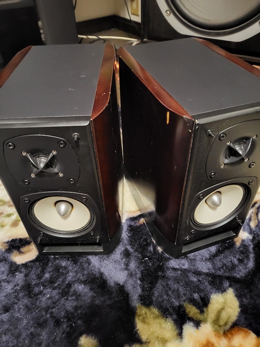 オーディオ機器 ONKYOスピーカー ブラック 小傷あり D-112EXT(B) 2台1組