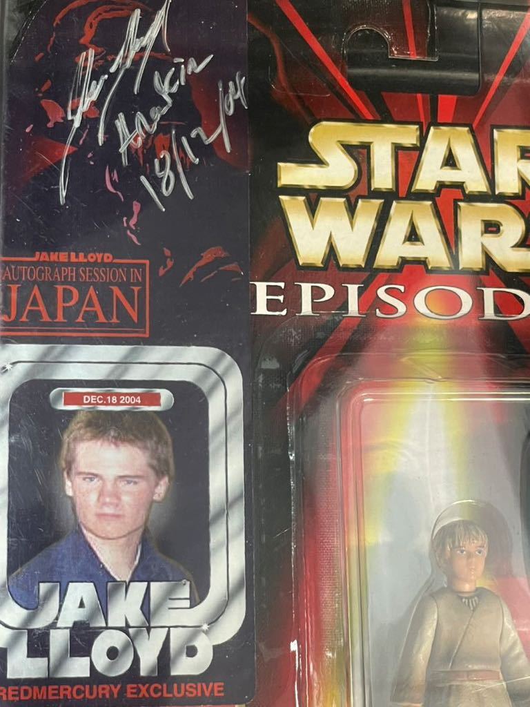 スターウォーズ アナキン役 ジェイクロイド氏 直筆サインポート 2026年 