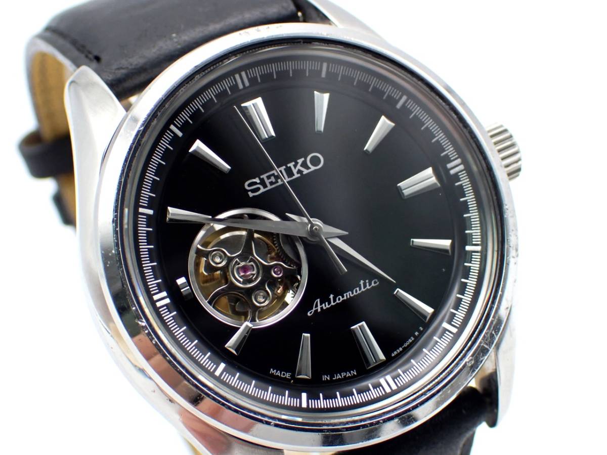 1円～☆稼働品☆SEIKO セイコー AT/自動巻 4R38-00S0 プレサージュ 