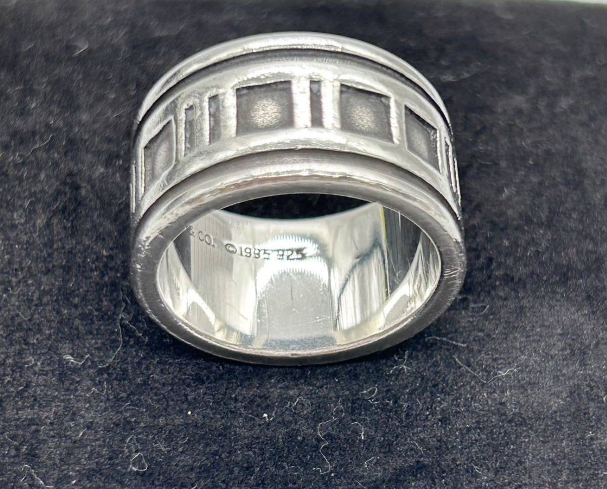 ◇TIFFANY&Co. ティファニー アトラス リング/指輪シルバー925 中古 
