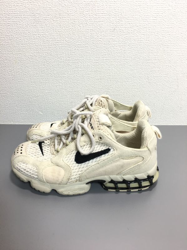 ナイキ NIKE ×STUSSY AIR ZOOM SPIRIDON CAGE 2 CQ5486-200 ベージュ  