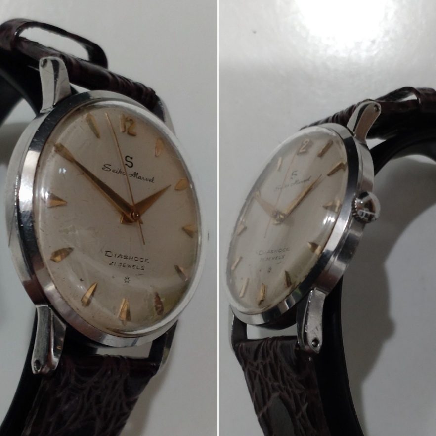 1円～ ジャンク 稼働品 SEIKO MARVEL セイコーマーベル DIASHOCK