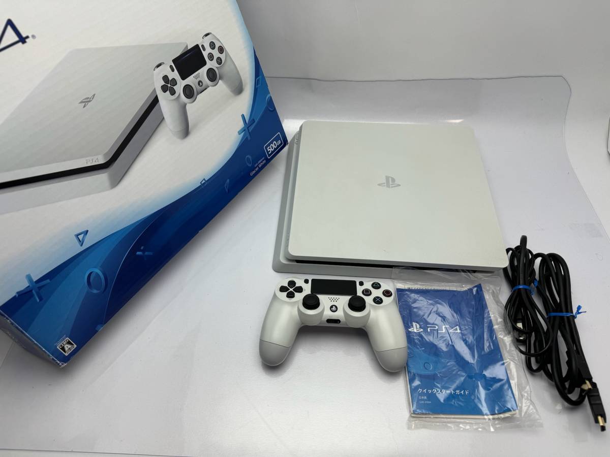 ◇ソニー PS4 CUH-2100A B02 ホワイト 500GB 本体◇R1085 500GB SONY