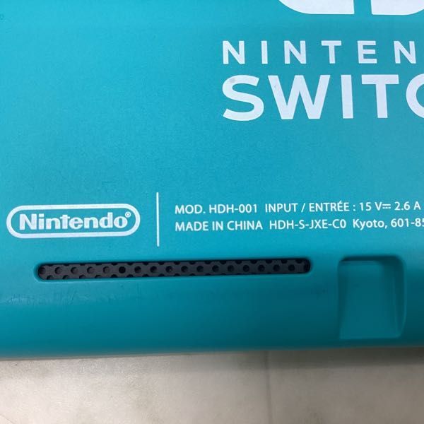 1円〜 動作確認/初期化済 箱無 Nintendo Switch Lite HDH-001