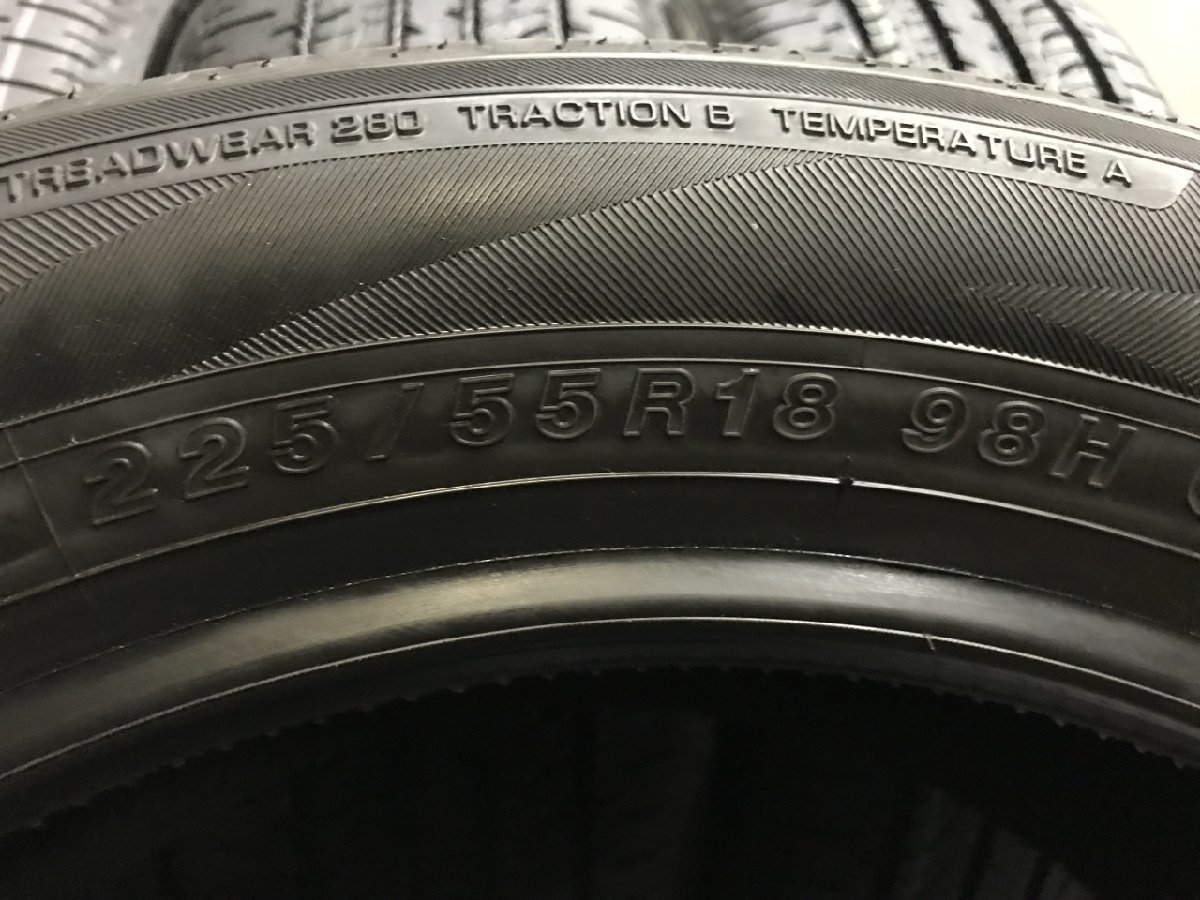新車外し 2022年製 YOKOHAMA GEOLANDAR SUV G055 225/55R18 18インチ