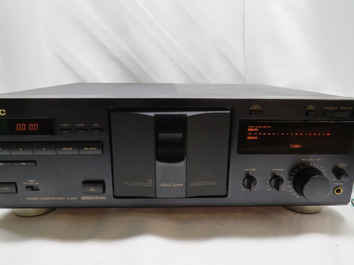 TEAC V-3010 ステレオカセットデッキ 本体 TEAC ティアック カセットデッキ V-3010品 公式通販