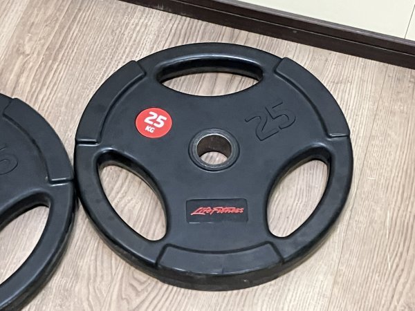 4112 Life Fitness ライフフィットネス オリンピックプレート 25kg