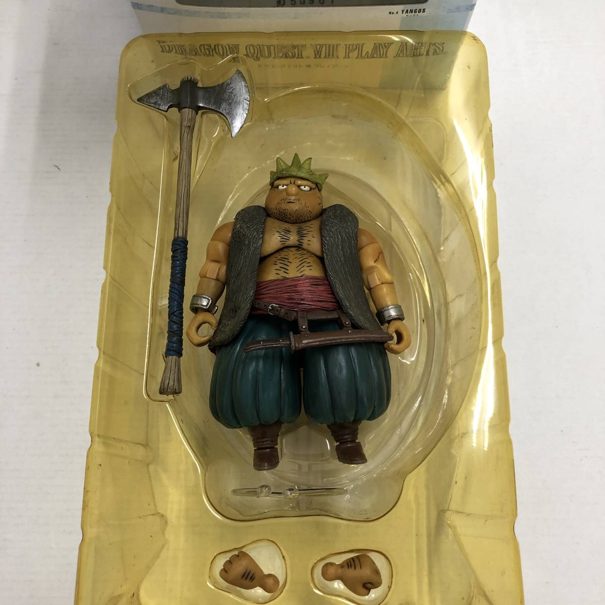ドラゴンクエストⅧ プレイアーツ アクションフィギュア4体セット