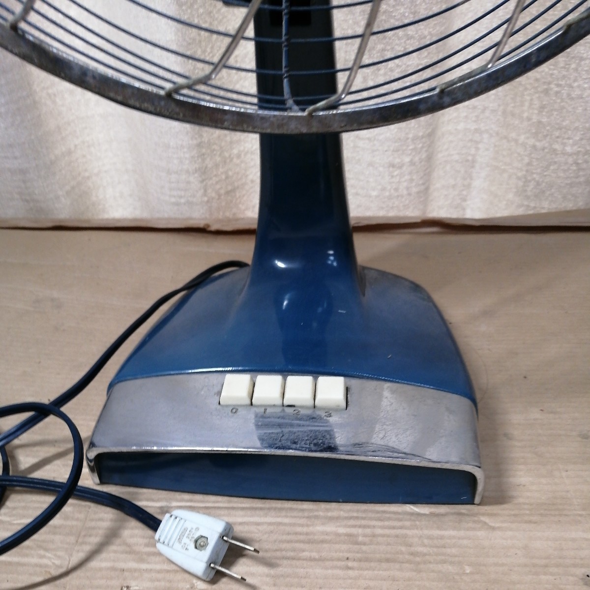 【希少・昭和レトロ】富士電機 扇風機 FKS-3059 ヴィンテージ 通電確認済 Fuji Denki 富士電機 扇風機Fuji Silent Fan type FKS 3061