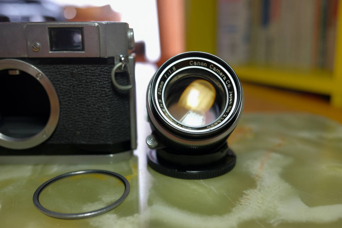 CANON VL型 + 50mm F1.8 II キヤノン レンジファインダーカメラ レンズ