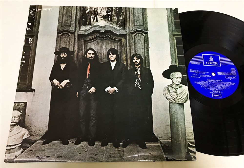 ◆スペインORG 美品！◆ THE BEATLES AGAIN ◆1曲カットの全9曲盤！ODEON青ラベル