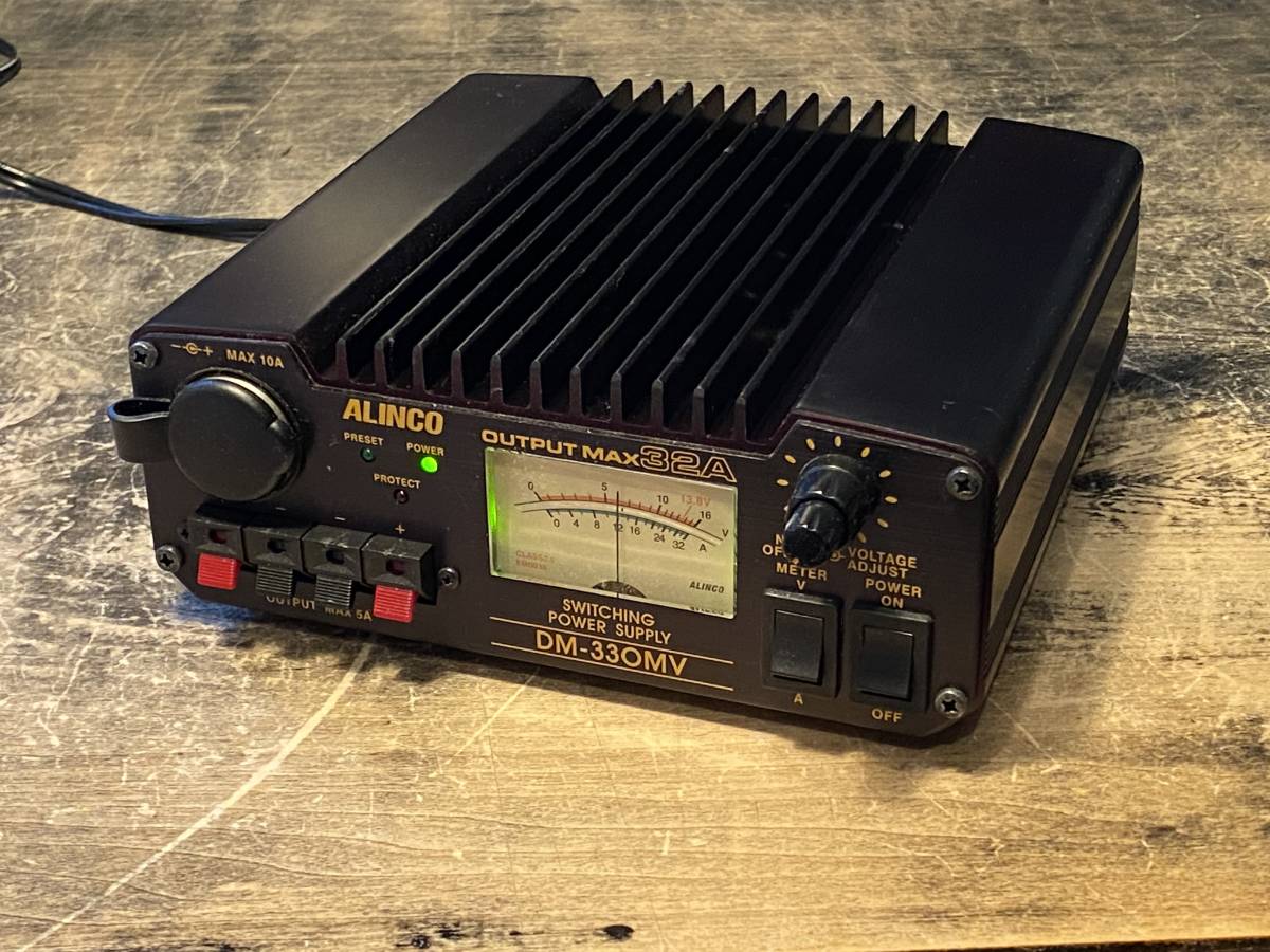 ALINCO DM-330MV 定電圧電源 美品 元箱つき 安定化電源 アルインコ