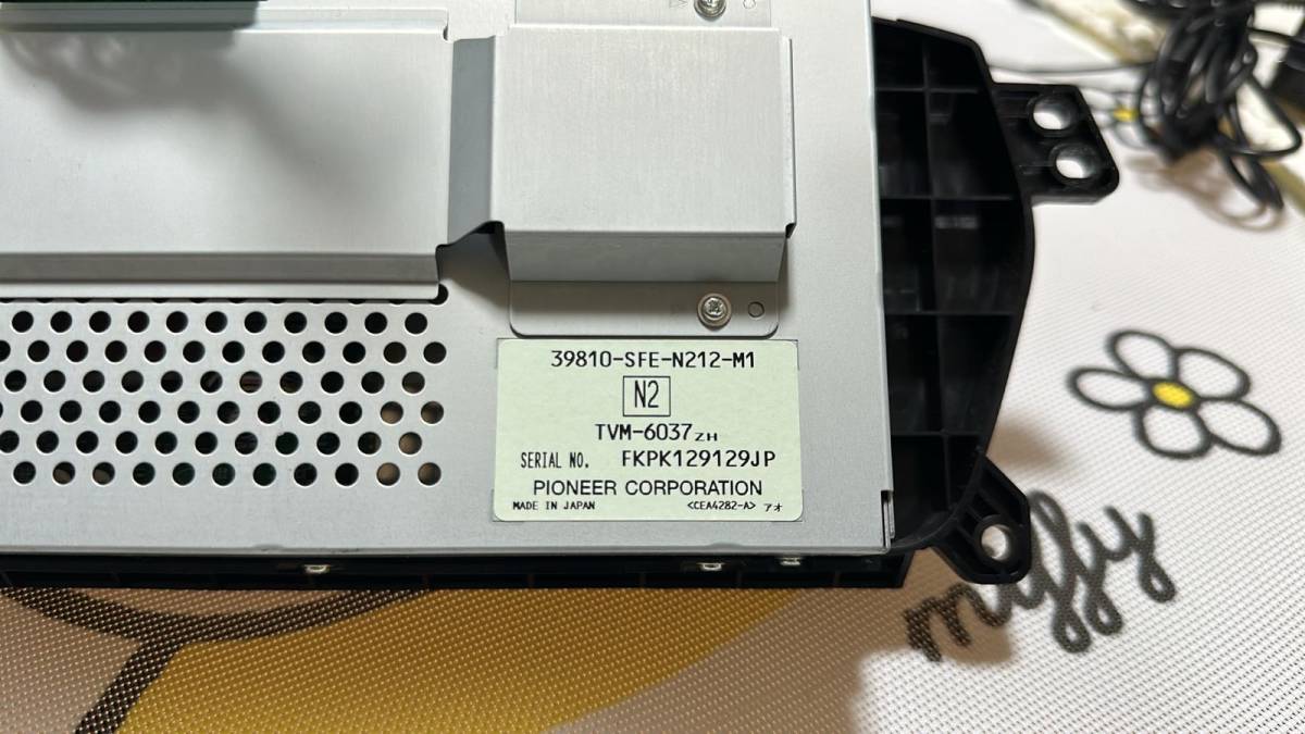 オデッセイ RB1 RB2 純正 マルチモニター ナビモニタ 39810-SFE-N212
