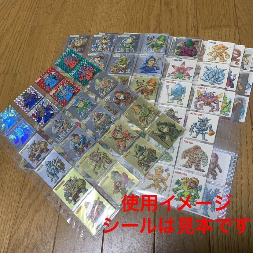 A4サイズ 24ポケット 旧用オマケ シール ファイル リフィル