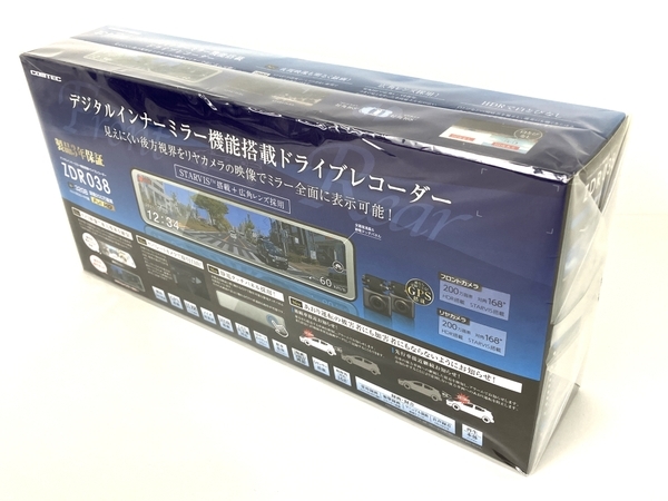 comtec ZDR038 ドライブレコーダー デジタルインナーミラー搭載