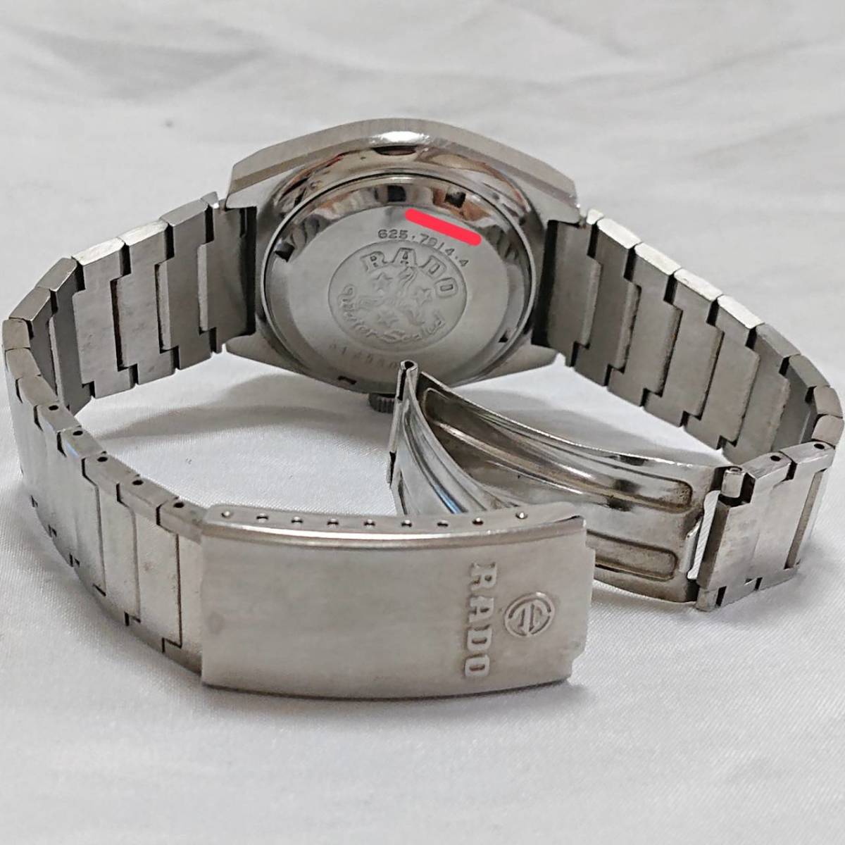 ☆【1円スタート！】ラドー RADO 625.7914.4 SILVER HORSE シルバー 